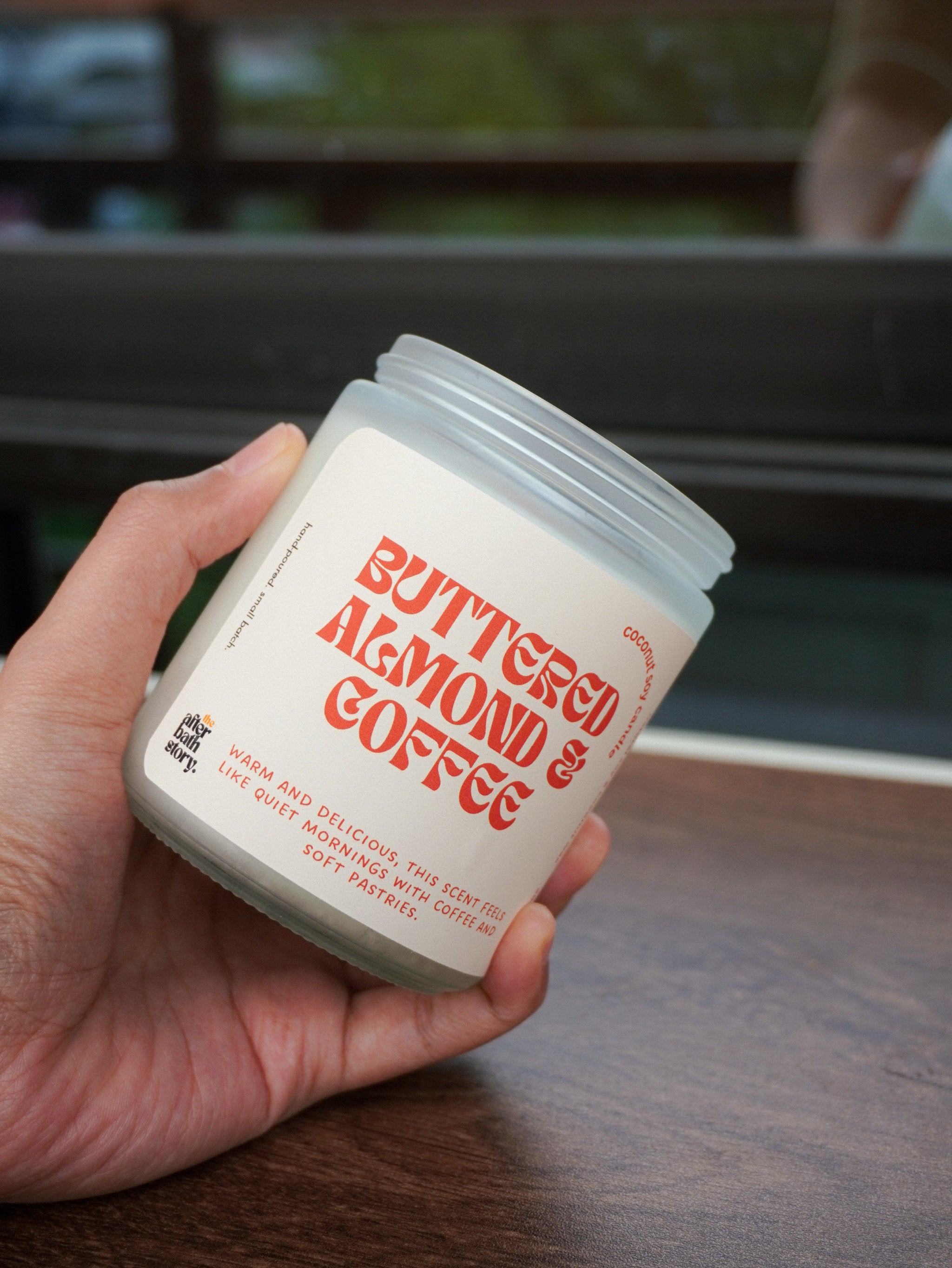 Buttered Almond & Coffee Coconut Soy candle