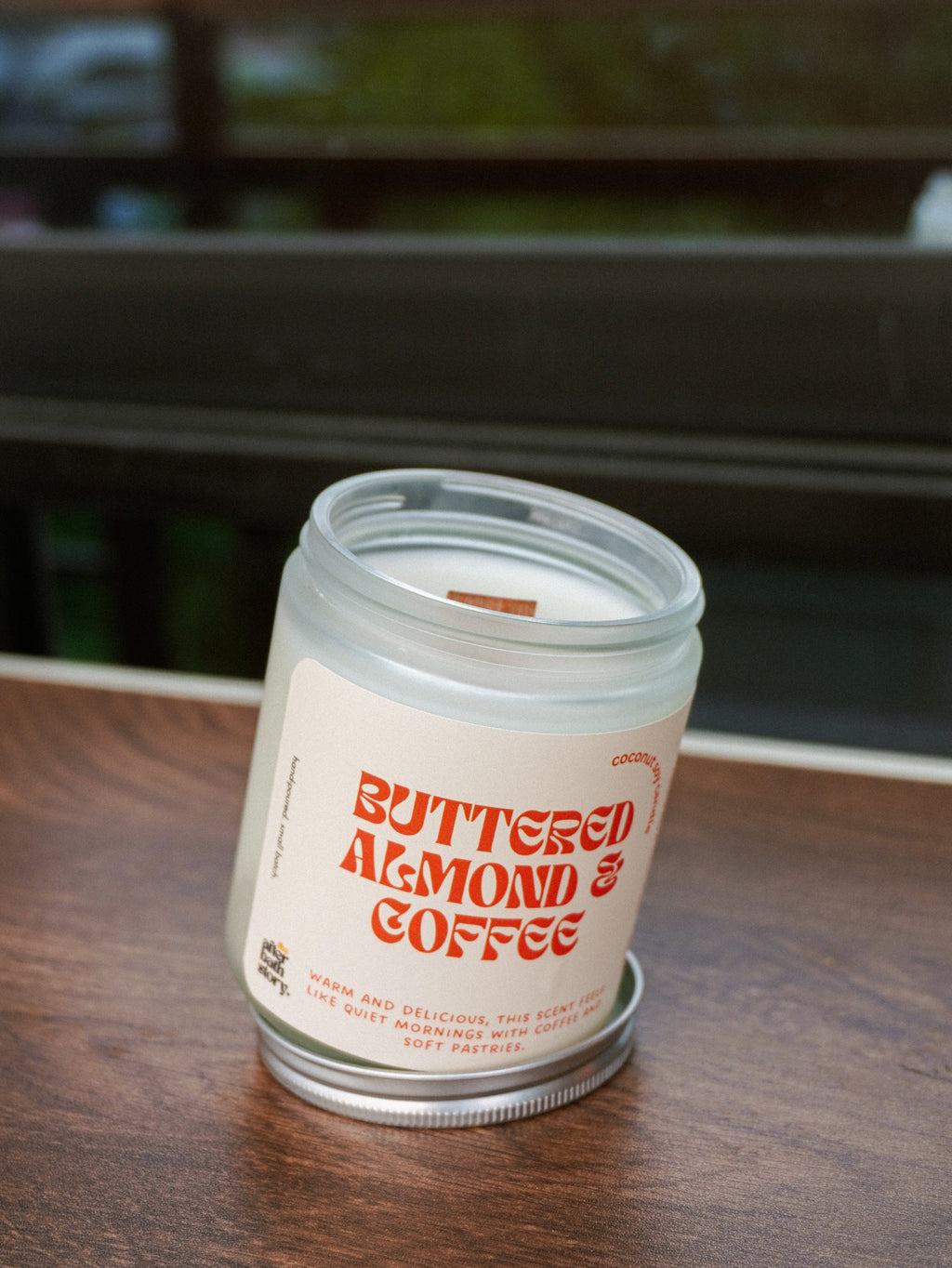 Buttered Almond & Coffee Coconut Soy candle