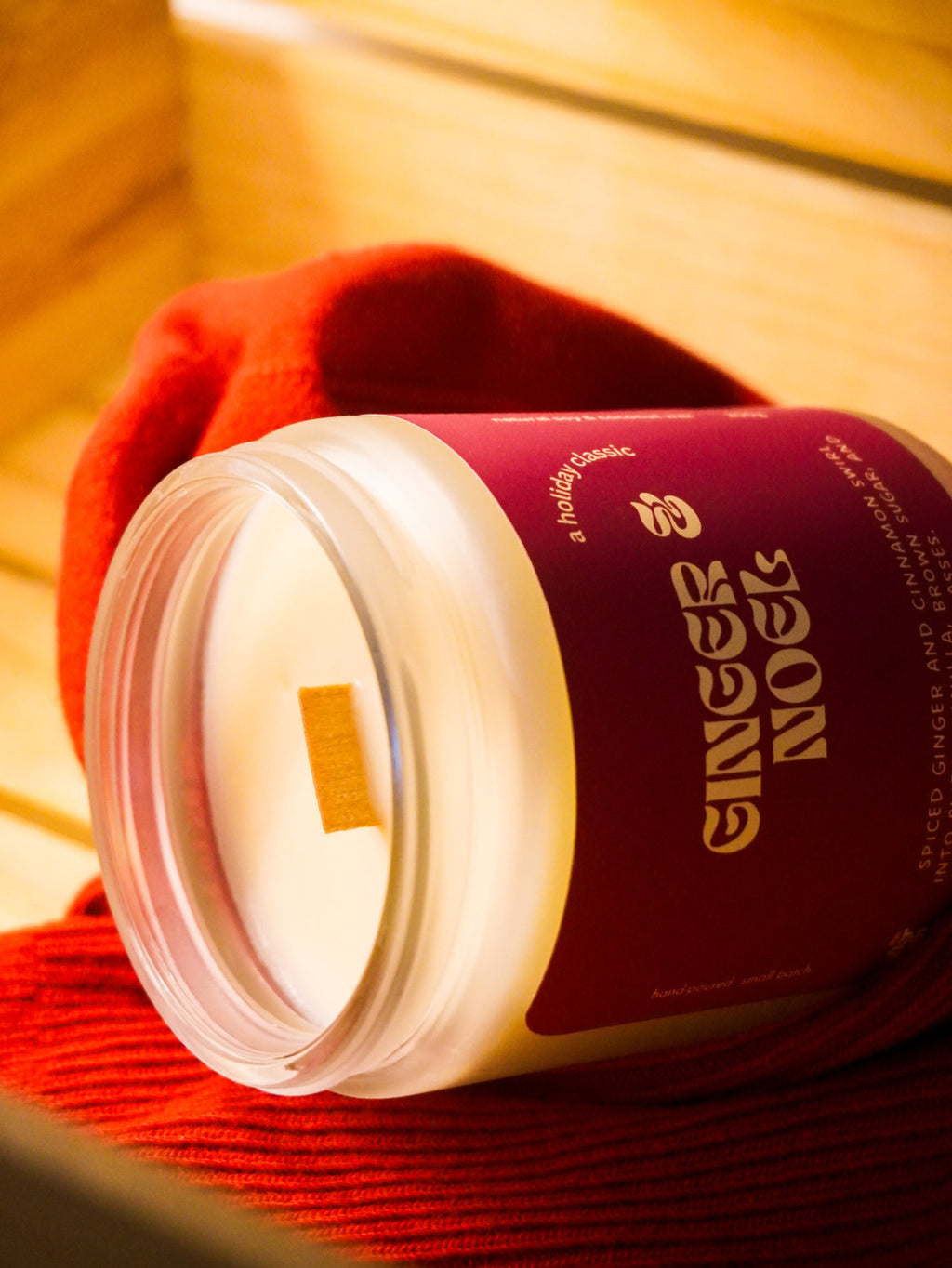 Ginger & Noel Coconut Soy candle