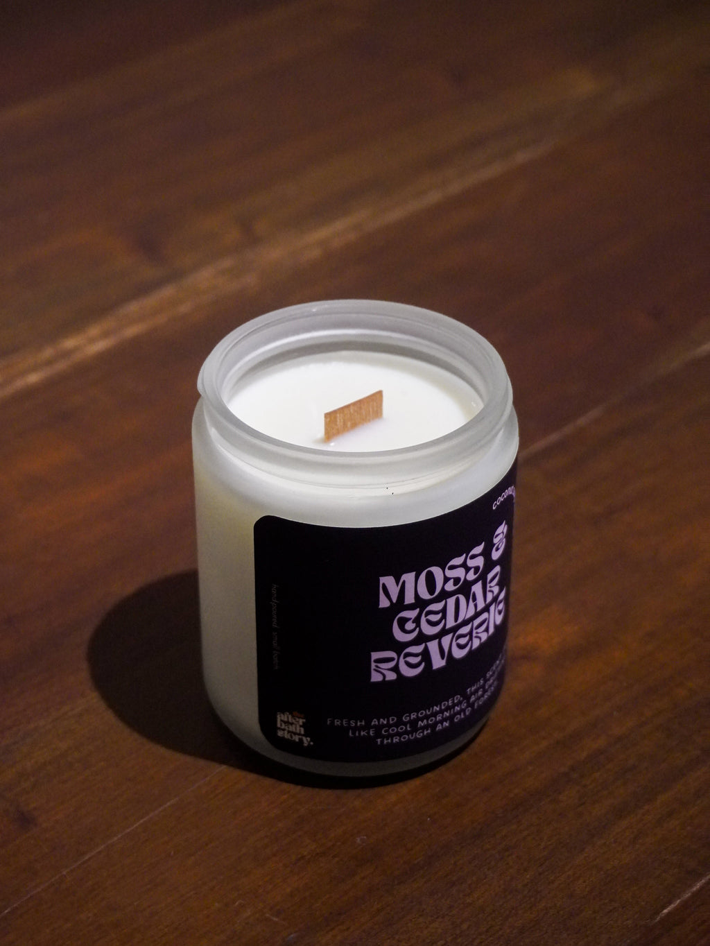 Moss & Cedar Reverie Coconut Soy candle