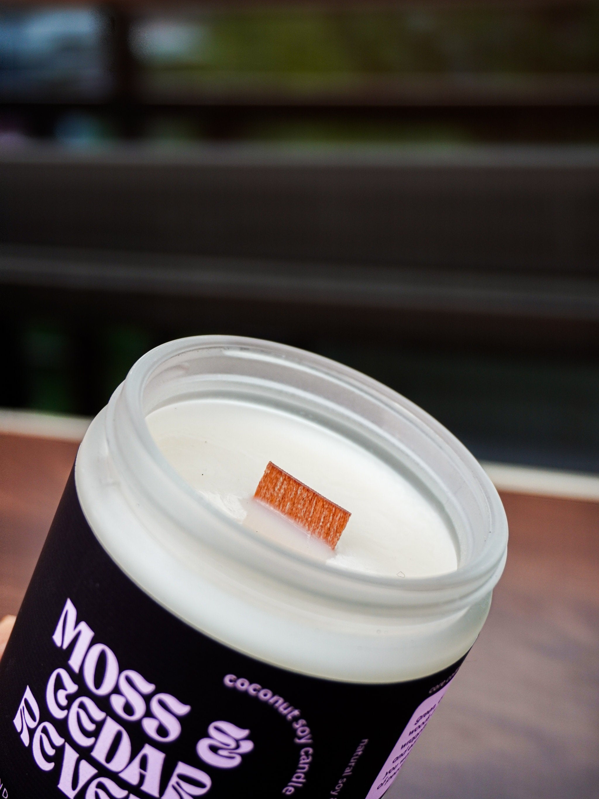 Moss & Cedar Reverie Coconut Soy candle