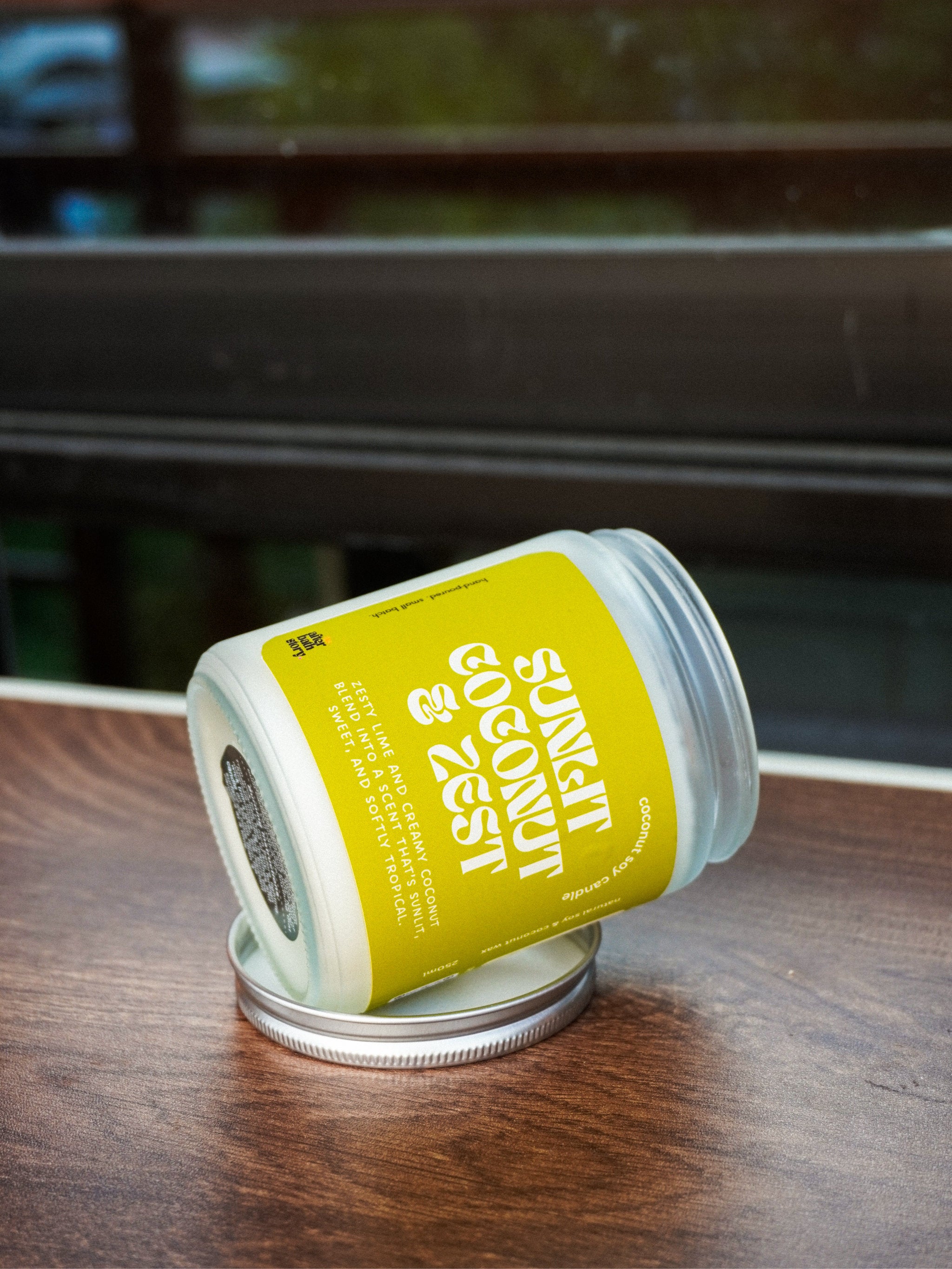 Sunlit Coconut & Zest Coconut Soy candle