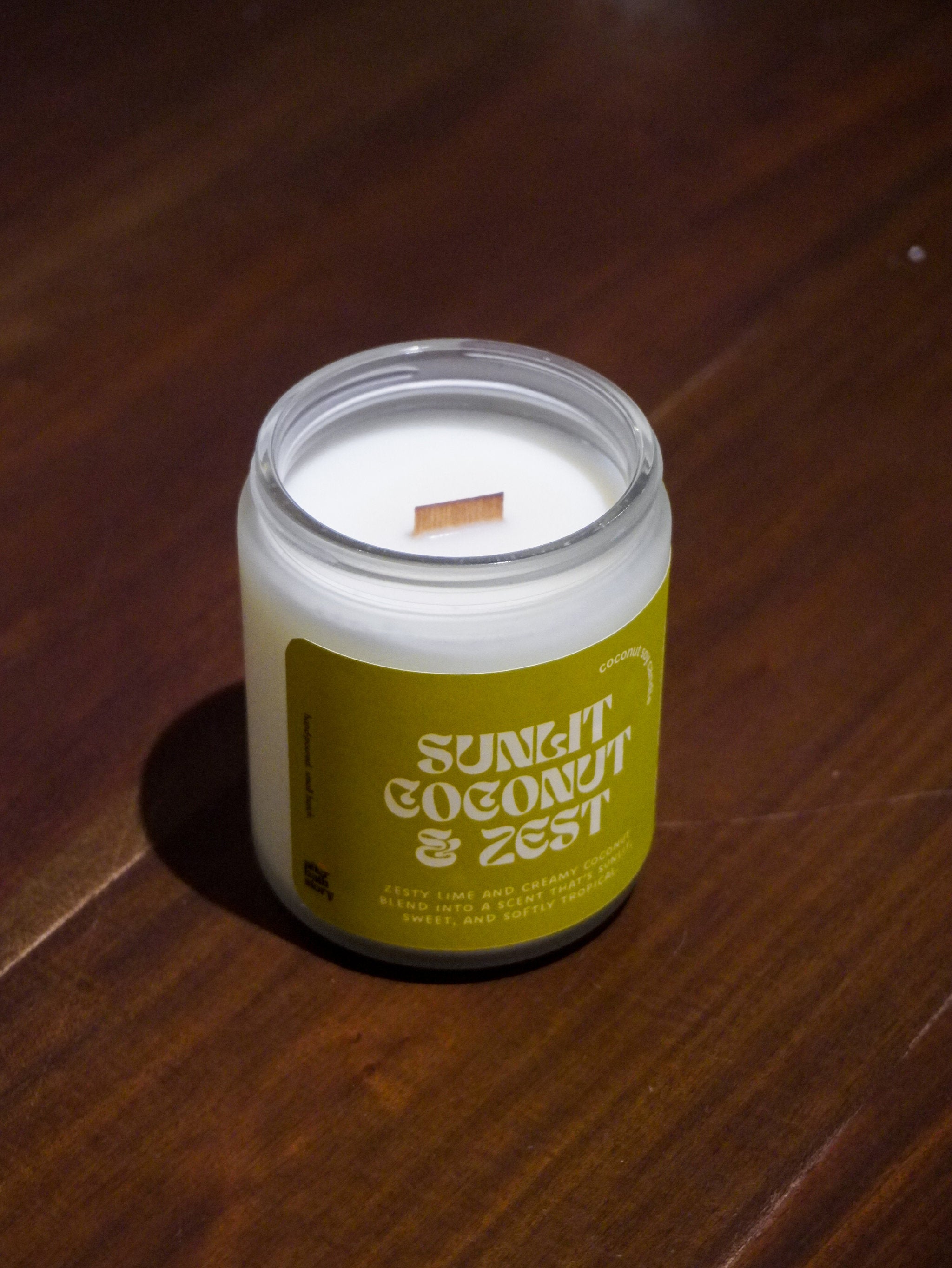 Sunlit Coconut & Zest Coconut Soy candle