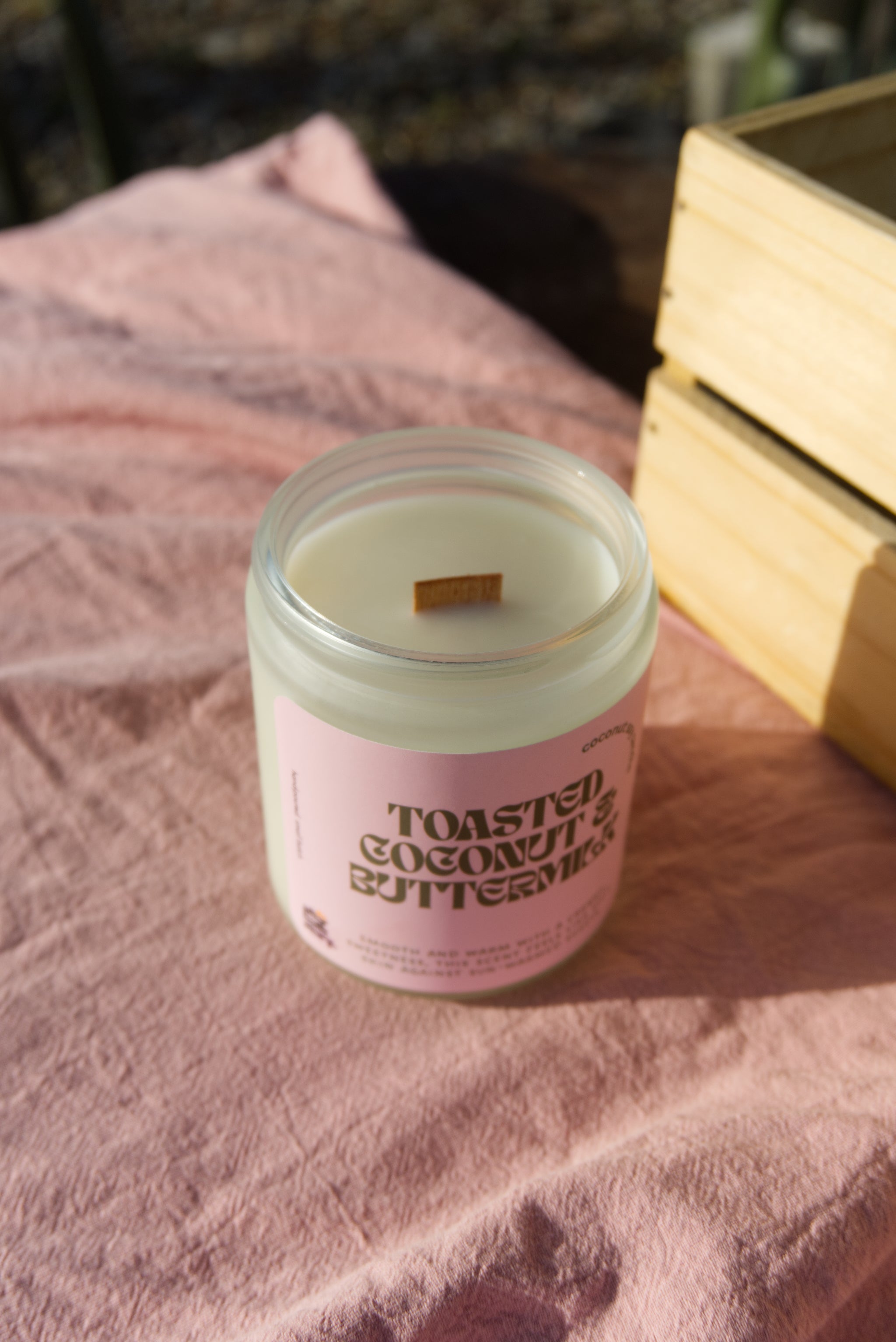 Toasted Coconut & Buttermilk Coconut Soy candle