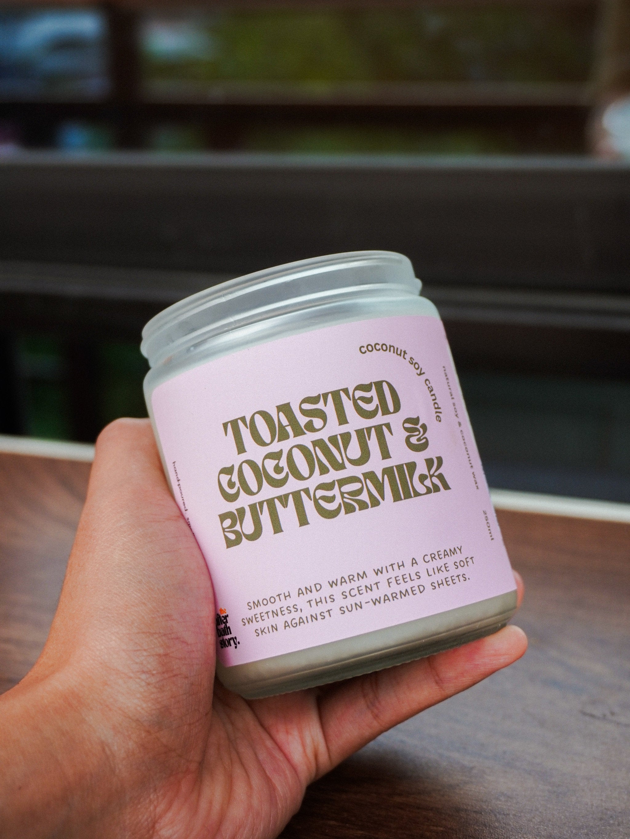 Toasted Coconut & Buttermilk Coconut Soy candle