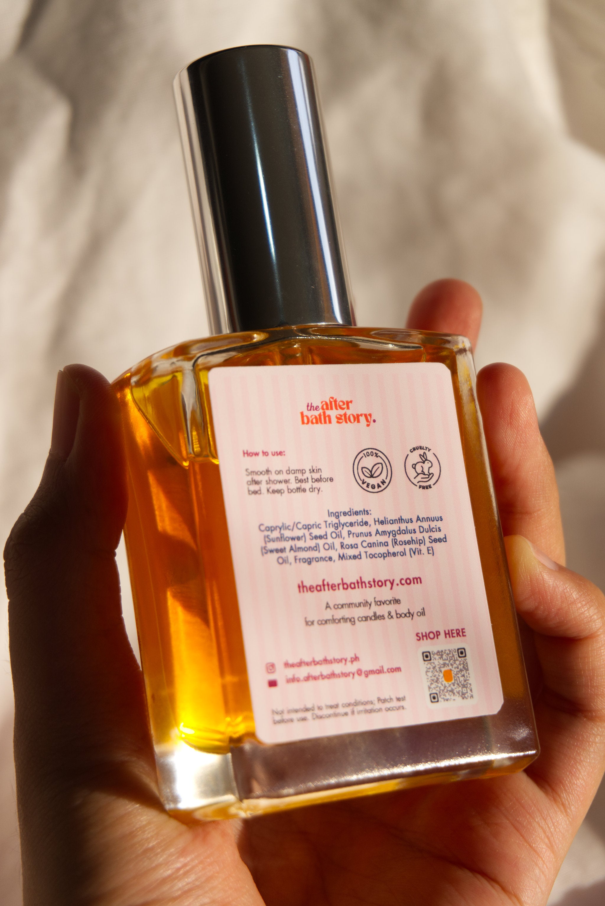 Orange Blossom & Vanilla Bean Nourishing Body Oil