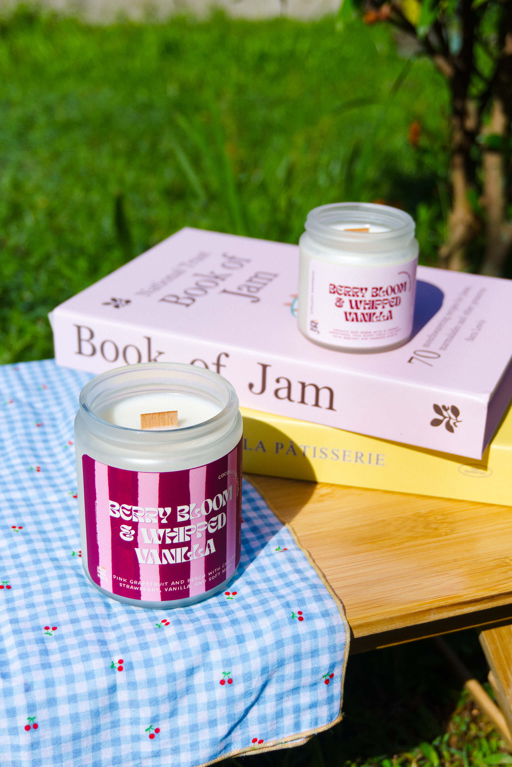 Berry Bloom & Whipped Vanilla Coconut Soy Candle