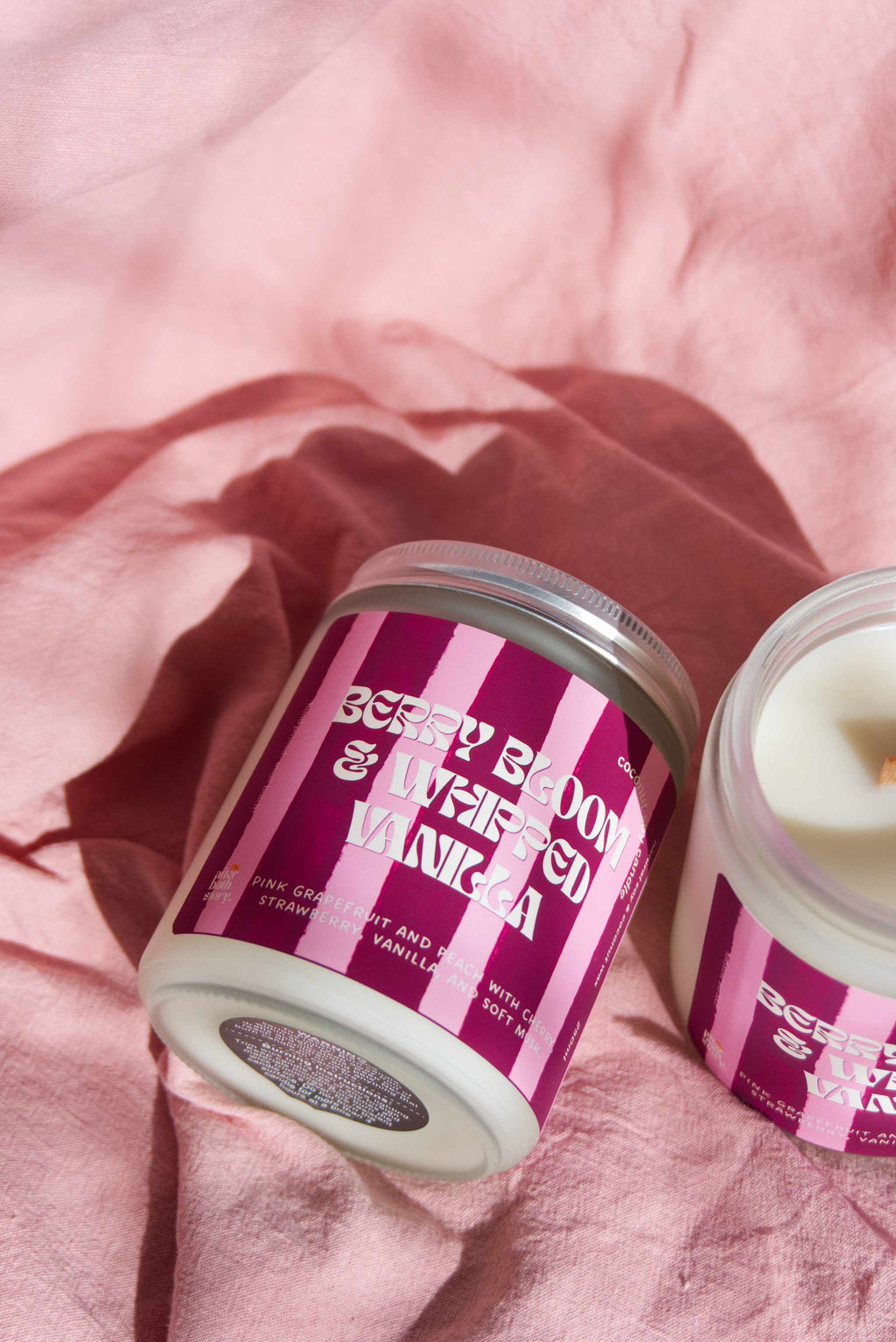 Berry Bloom & Whipped Vanilla Coconut Soy Candle