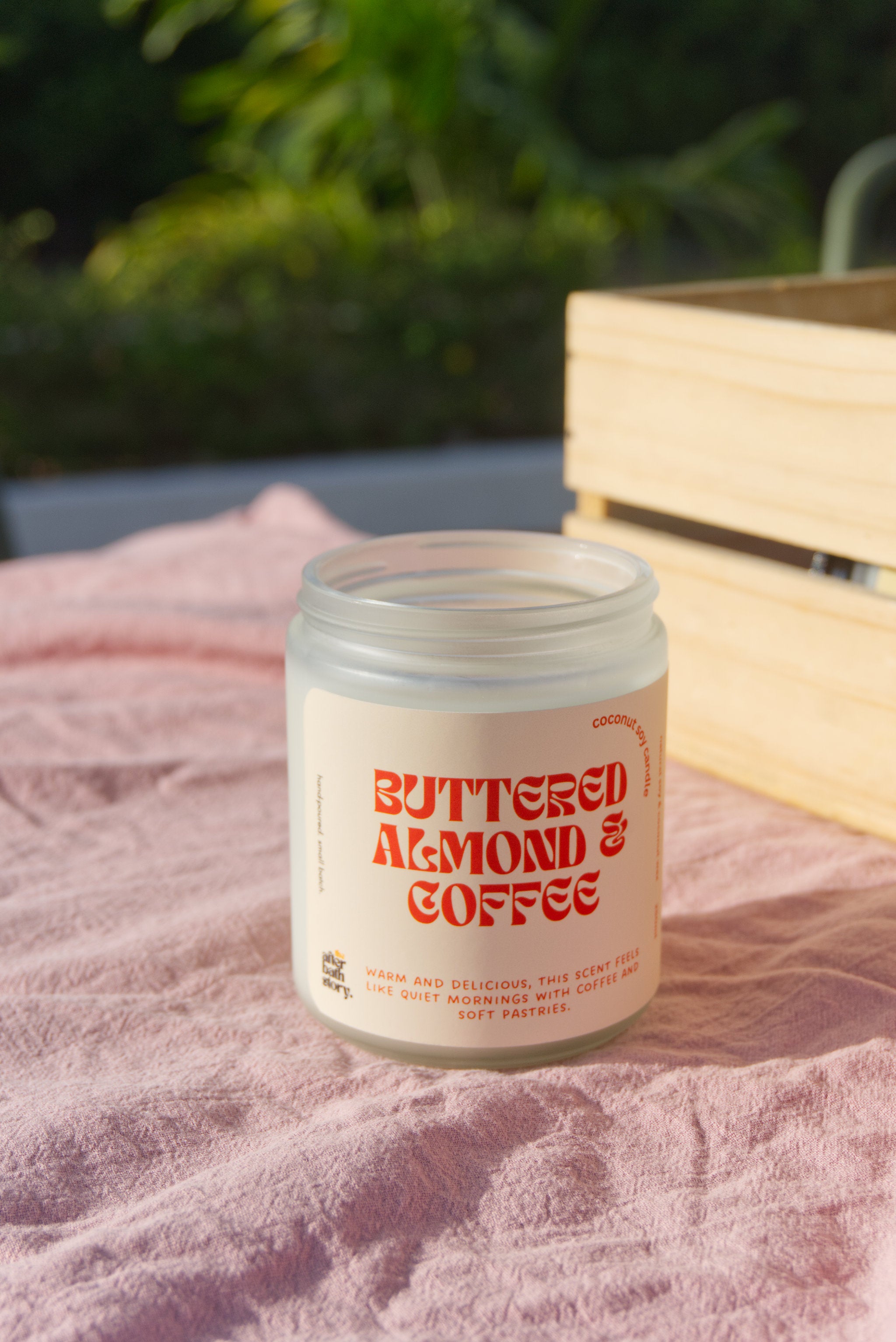 Buttered Almond & Coffee Coconut Soy candle