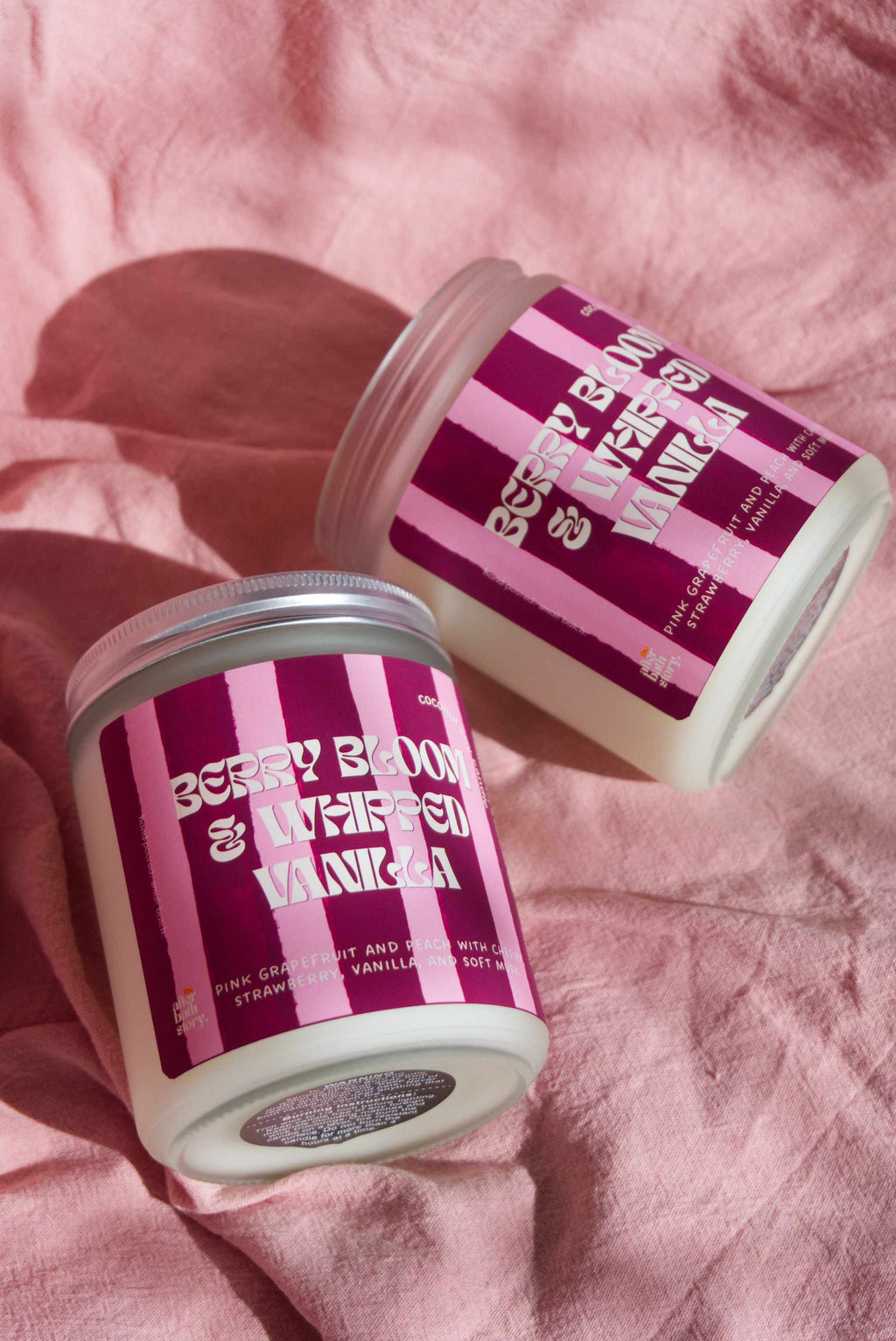 Berry Bloom & Whipped Vanilla Coconut Soy Candle