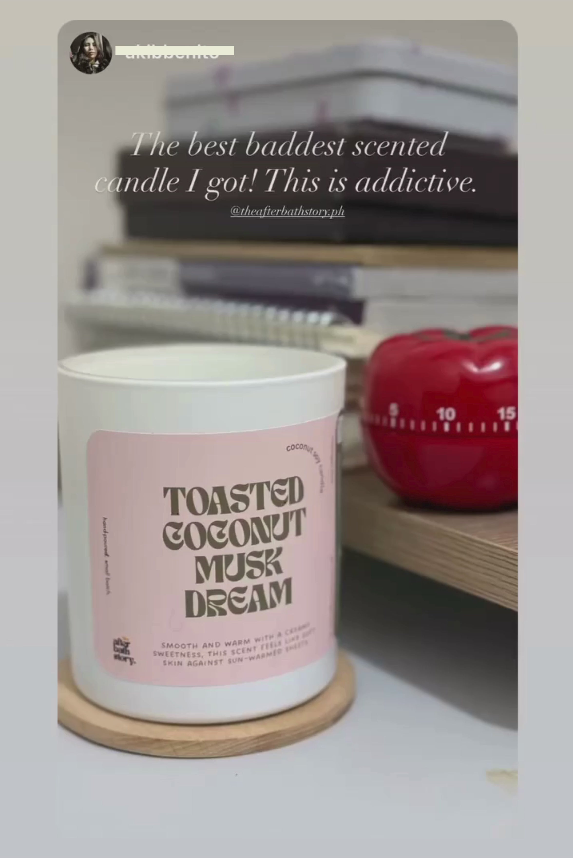 Toasted Coconut & Buttermilk Coconut Soy candle