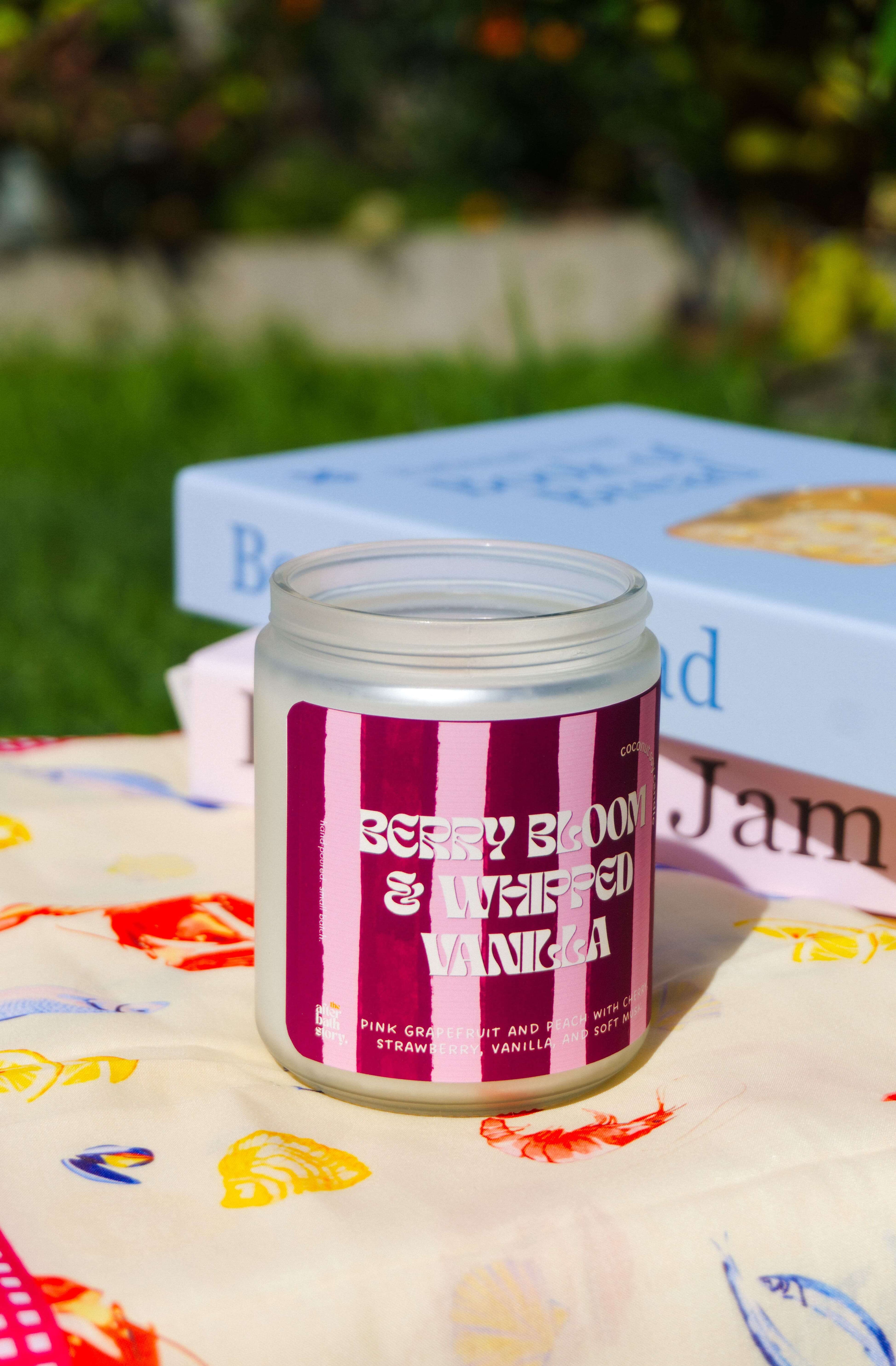 Berry Bloom & Whipped Vanilla Coconut Soy Candle