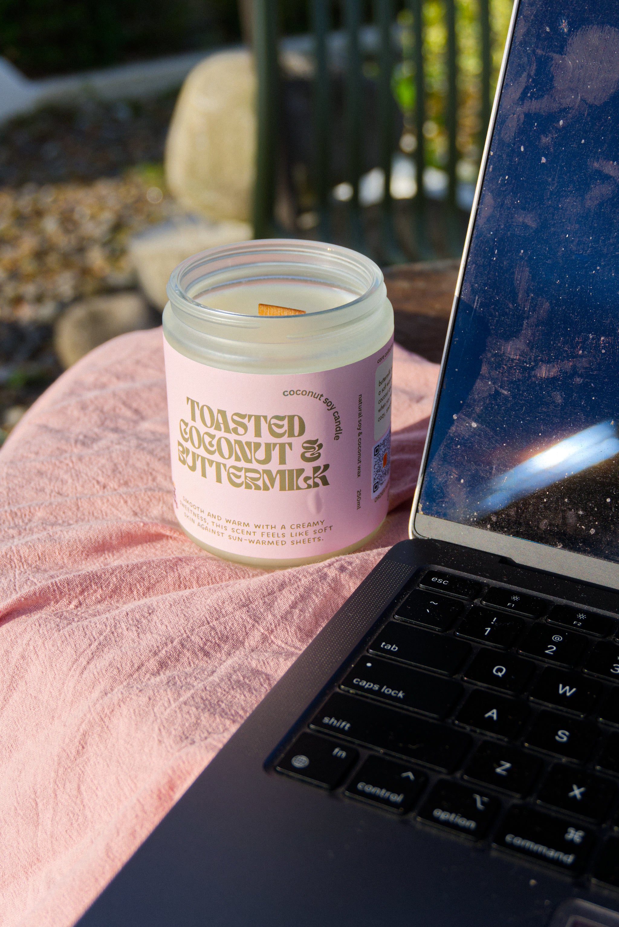 Toasted Coconut & Buttermilk Coconut Soy candle