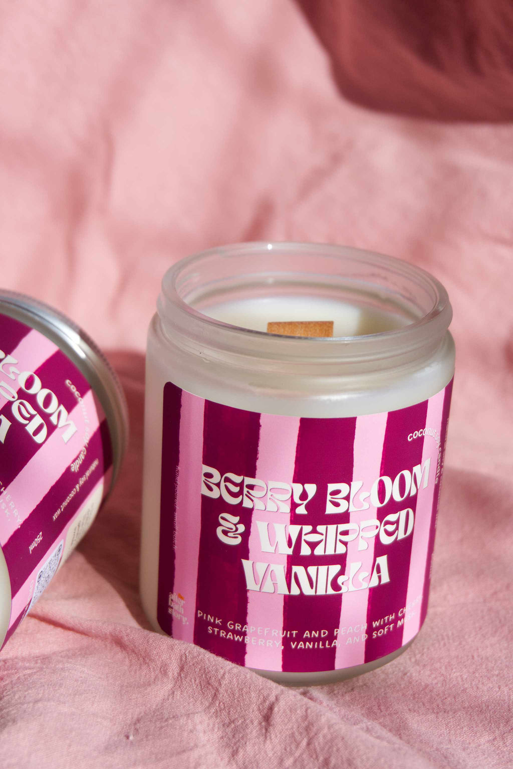 Berry Bloom & Whipped Vanilla Coconut Soy Candle